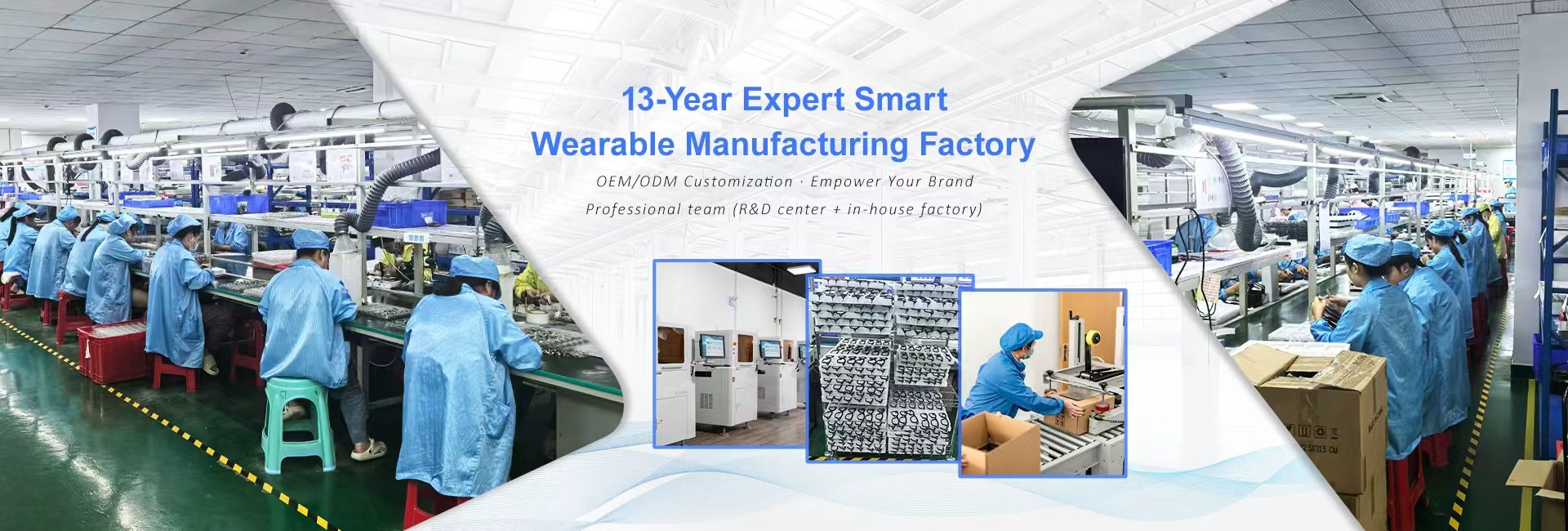 คุณภาพ GPS สมาร์ทวอทช์ โรงงาน