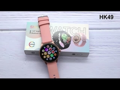 HK49 สปอร์ต ชมาร์ทวอช สําหรับผู้ชาย พร้อมจอ AMOLED จุดติดตามอัตราการเต้นของหัวใจและนอน