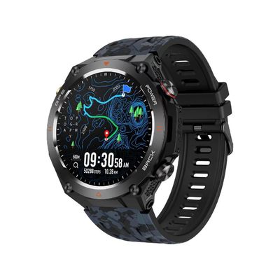 KC82 Sport Smart Watch 1.45 นิ้ว หน้าจอ คอมพัส GPS Tracker แบตเตอรี่ 650mAh สําหรับผู้ชาย